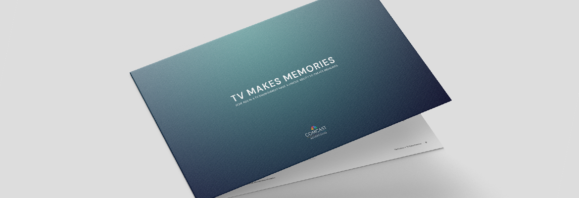 TV Makes Memories Report Cover Art
