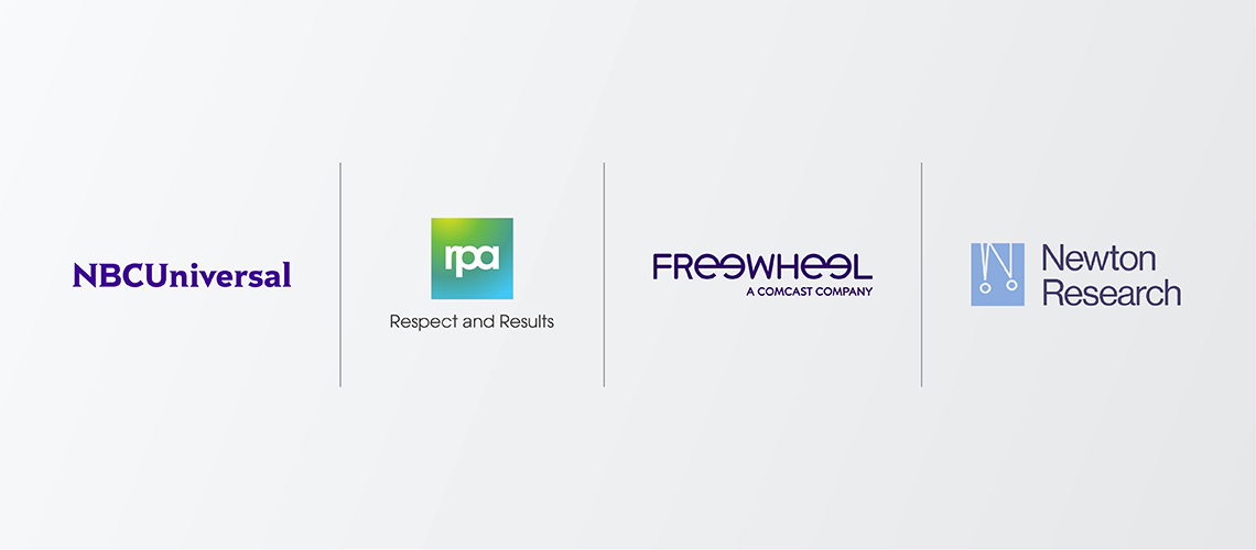 NBCUniversal, RPA, FreeWheel, Newton Research