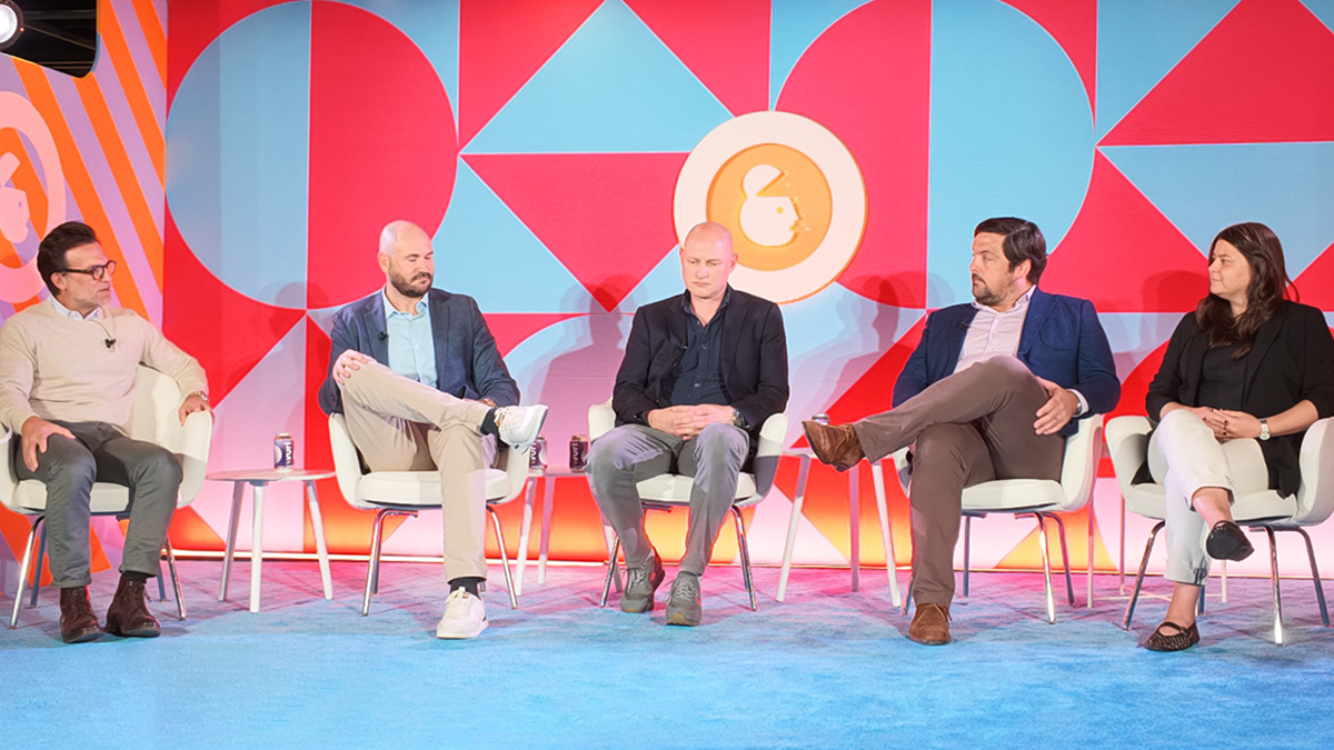Panelists on stage at Advertising Week 2026